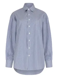 Рубашка Vanessa в полоску Paramidonna, синий