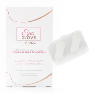 Патчи для глаз с микроиглами гиалуроновой кислоты и октопептидов Inveo Eyes 2 Love, 1 пара
