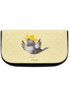 Косметичка Mr & Mrs Panda Rabe Sombrero ohne Spruch, пастельно-желтый