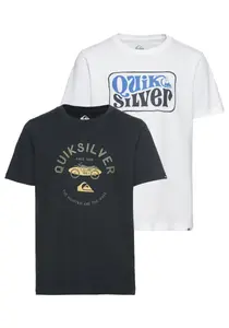 Футболка Quiksilver "GETTIN AIR SHORT SLEEVE TEE PACK YOUTH", белый