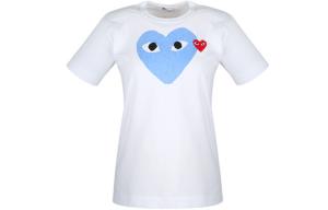 Женская футболка CDG Play, Белый