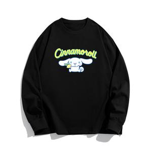 Футболка Unisex CINNAMOROLL Yugui Dog Sanrio, черный