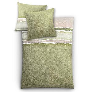 Сатиновое постельное белье Kleine Wolke Marea, 155x1x220 см цвет dill