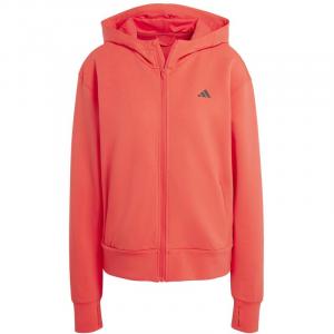 Толстовка с капюшоном, разработанная для тренировок Adidas, цвет purrub