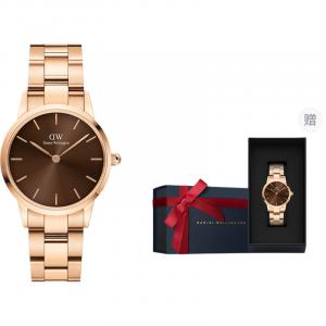 DW/DanielWellington Часы Daniel Wellington Iconic Link Amber 32mm, Custom Box