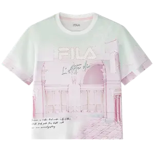 Футболка с принтом для подростков FILA KIDS, All Over Print