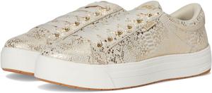Кроссовки Keds Park Lace Up, Gold Metallic Snake Foil Suede