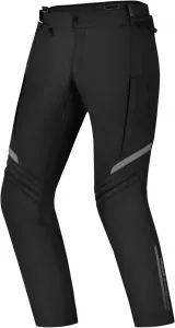 Мужская мотоциклетная куртка SHIMA Rush - всесезонная трехслойная текстильная мотоциклетная куртка для города с водонепроницаемой мембраной, подогревом, защитой плеч, локтей и спины, black