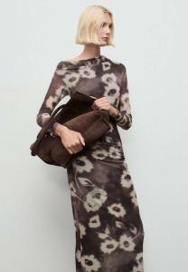 Платье Mango Day dress, Brown