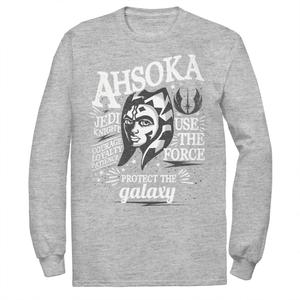 Мужская футболка с коллажем «Звездные войны Асока» Star Wars