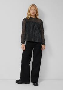 Блуза s.Oliver Blouse, Schwarz/Black