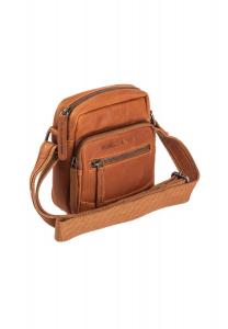 Сумка через плечо Bremen кожаная 14 см The Chesterfield Brand, цвет Cognac