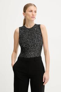 Жилет из смесовой шерсти Marella, серый