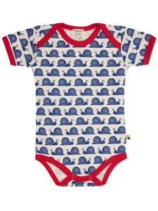 Комбинезон/боди loud + proud Schnecken, темно-синий