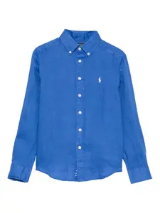 Рубашка с длинными рукавами Polo Ralph Lauren Kids, синий