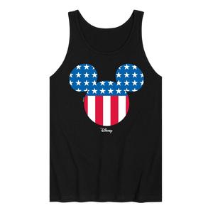 Мужская майка с американским флагом Disney's Mickey Mouse Licensed Character