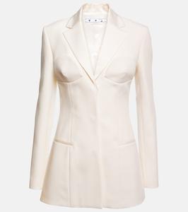 Блейзер Cady Off-White, белый