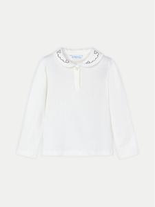 Блуза стандартного кроя Mayoral, экрю