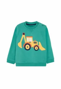 Толстовка прямого кроя с аппликацией "копатель" Jojo Maman Bébé, Green