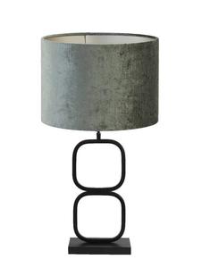 Настольная лампа Light & Living Lutika/Gemstone, антрацит - черный