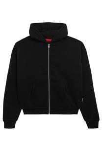 Толстовка с капюшоном на молнии Prohibited, черный