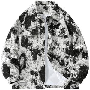 Paddington Bears Куртка Unisex, Ink Wash Black (Padded and Thickened)