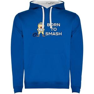 Худи Kruskis Born To Smash Two-Colour, синий