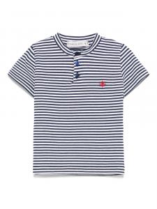 Manuel Ritz футболка в полоску, синий