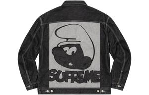 Джинсовая куртка унисекс Supreme, черный