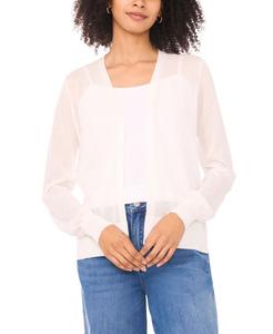 Женский короткий кардиган с открытой передней частью Vince Camuto, Bright White