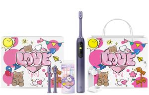 Электрическая зубная щетка Times, фиолетовый