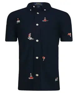 Рубашка Regular fit Polo Ralph Lauren, синий