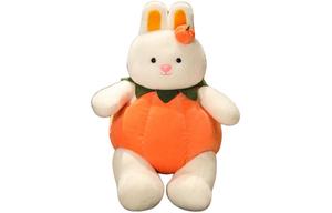 Тряпичная кукла Pumpkin Pig And Bunny плюшевая кукла высота 27cm/38cm/60cm/75cm Doudou Beibei