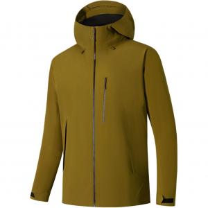 ANTA Пуховик мужской Bronze Yellow с капюшоном, утепленный