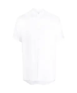 Легкая рубашка Cupra с коротким рукавом Comme Des Garã§Ons, белый