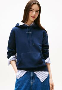 Худи Tommy Jeans LINEAR HOODIE, Dark Night Navy/Dark Blue