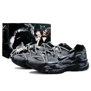 Nike Initiator Cushioning Abrasion Resistant Breathable Low top Running Shoes Unisex Gray
