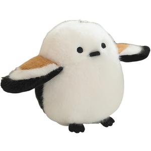 Милые игривые куклы птички на плече плюшевый кулон высота 13см Tak Bebe, Nuthatch