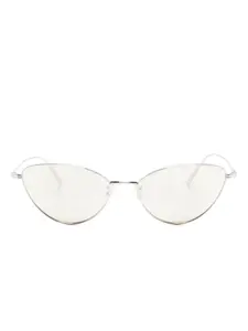 Солнцезащитные очки 1998C из коллаборации с Khatie Oliver Peoples, серебяный
