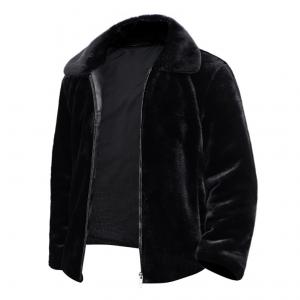 ZIAREL Пуховик Unisex Black Lapel Thickened