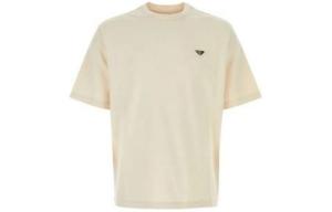 Футболка мужская цвета слоновой кости Prada, слоновая кость