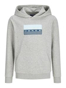 Jack & Jones Junior Толстовка 'JCOFusion' в крапчатом сером