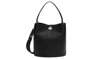 Furla Сумка-ведро danae grain calfskin, сумка, сумка через плечо, маленькая женская сумка-кроссбоди black