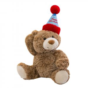 Плюшевый медвежонок Healing Happy Birthday CHONGRONGLIANYU, Top Hat Style