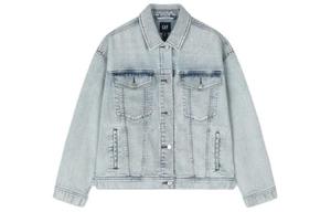 GAP Джинсовая куртка женская светло-голубая