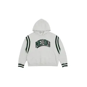 Свитшот унисекс Nerdy, светло-серый