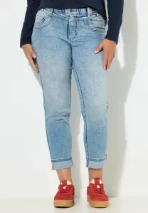 Джинсы с высокой талией, узкие, облегающего кроя. Laurasøn, Bleached Denim