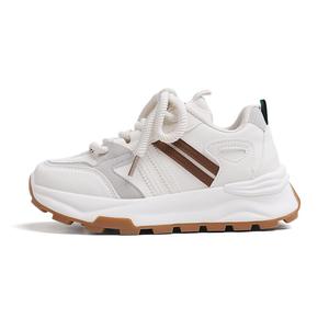 Прочные Дышащие Низкие Повседневные Туфли Женские Белый Коричневый RENBEN