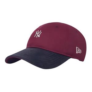 New Era Хлопковая бейсболка Unisex красная/черная