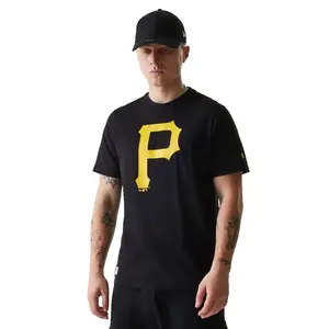 Футболка с коротким рукавом New Era MLB Regular Pittsburgh Pirates, черный